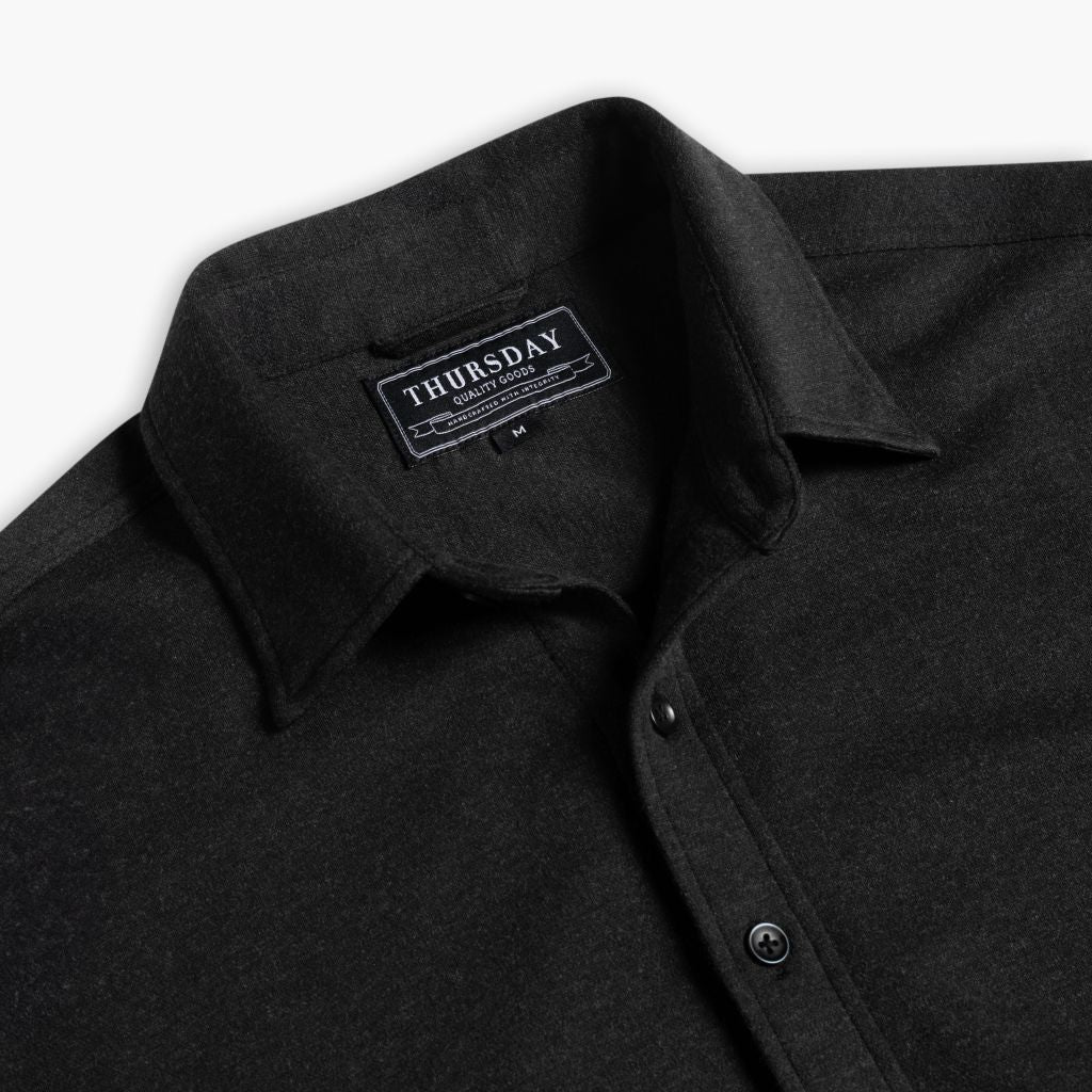 Everyday Button-Down Shirt | Black - Image 4