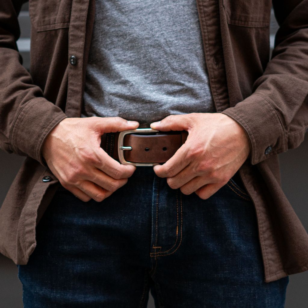 Men's Heritage Leather Belt | Arizona Adobe - Image 5