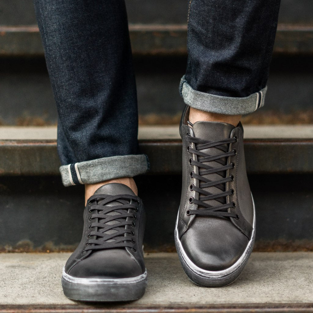 Premier Low Top | Distressed Grey - Image 7