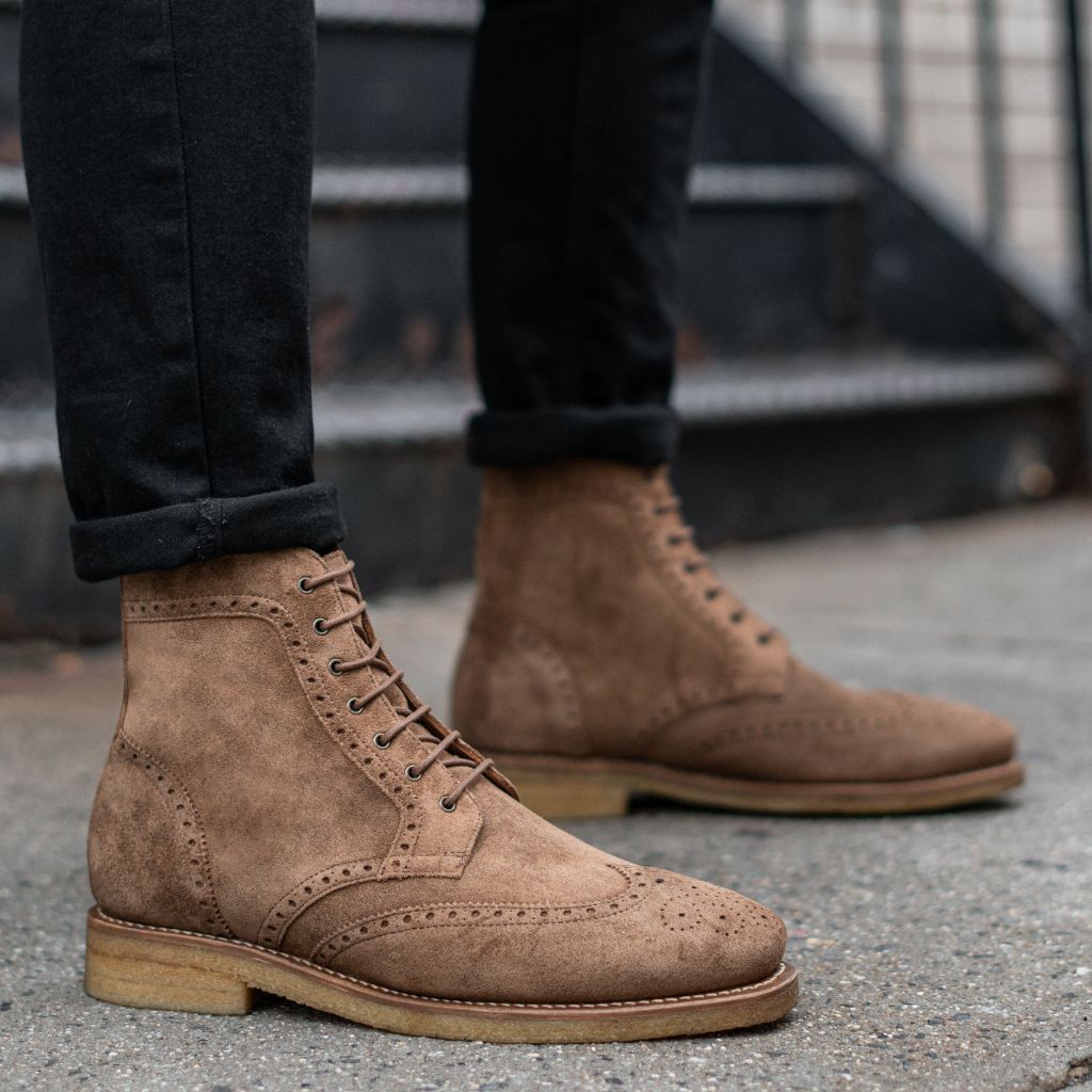 Wingtip | Caramel Suede - Image 5