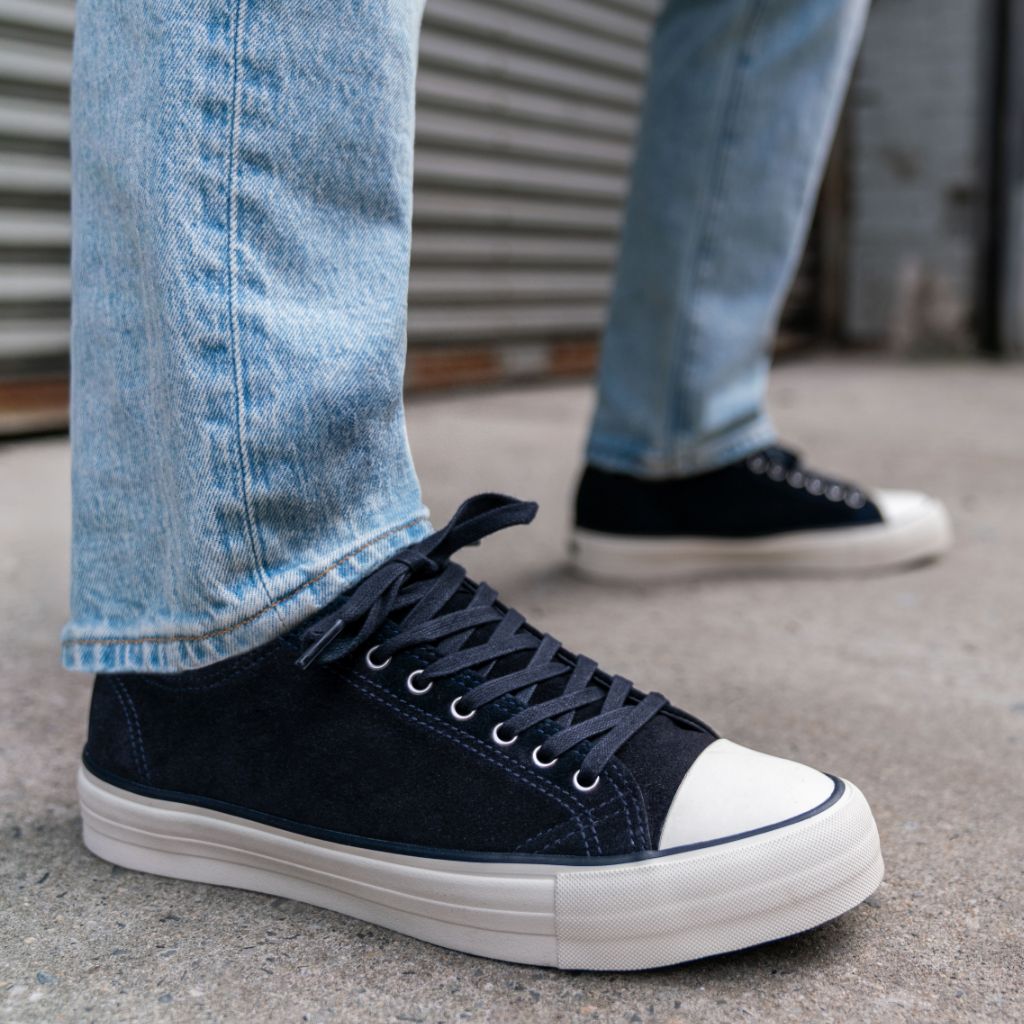 Retro Low Top | Navy - Image 7