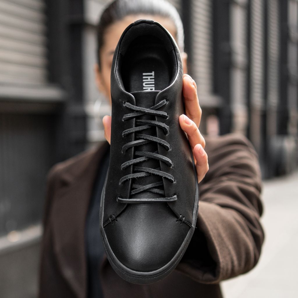 Women's Premier Low Top | Black Vachetta - Image 8