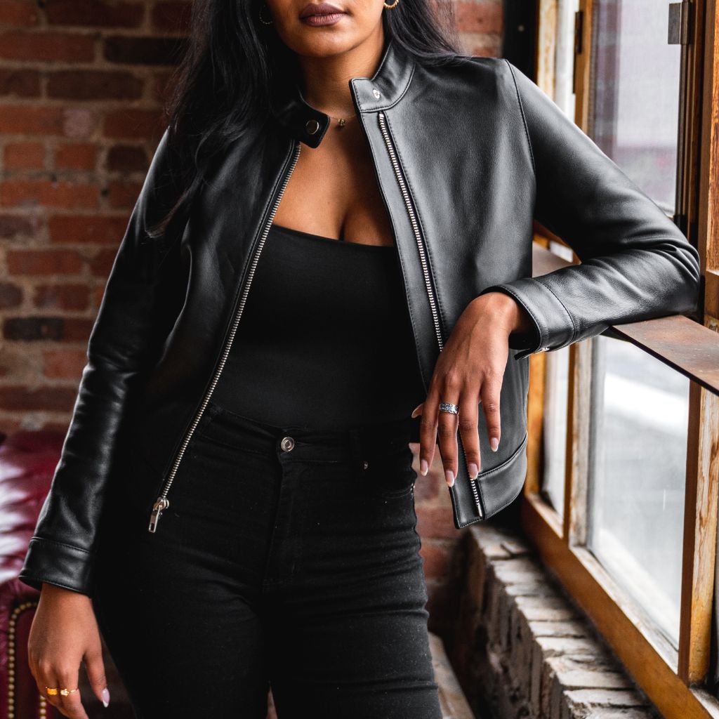 Racer Jacket | Black - Image 2