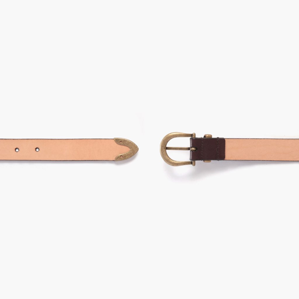 Women's Western Leather Belt | Brown - Image 3