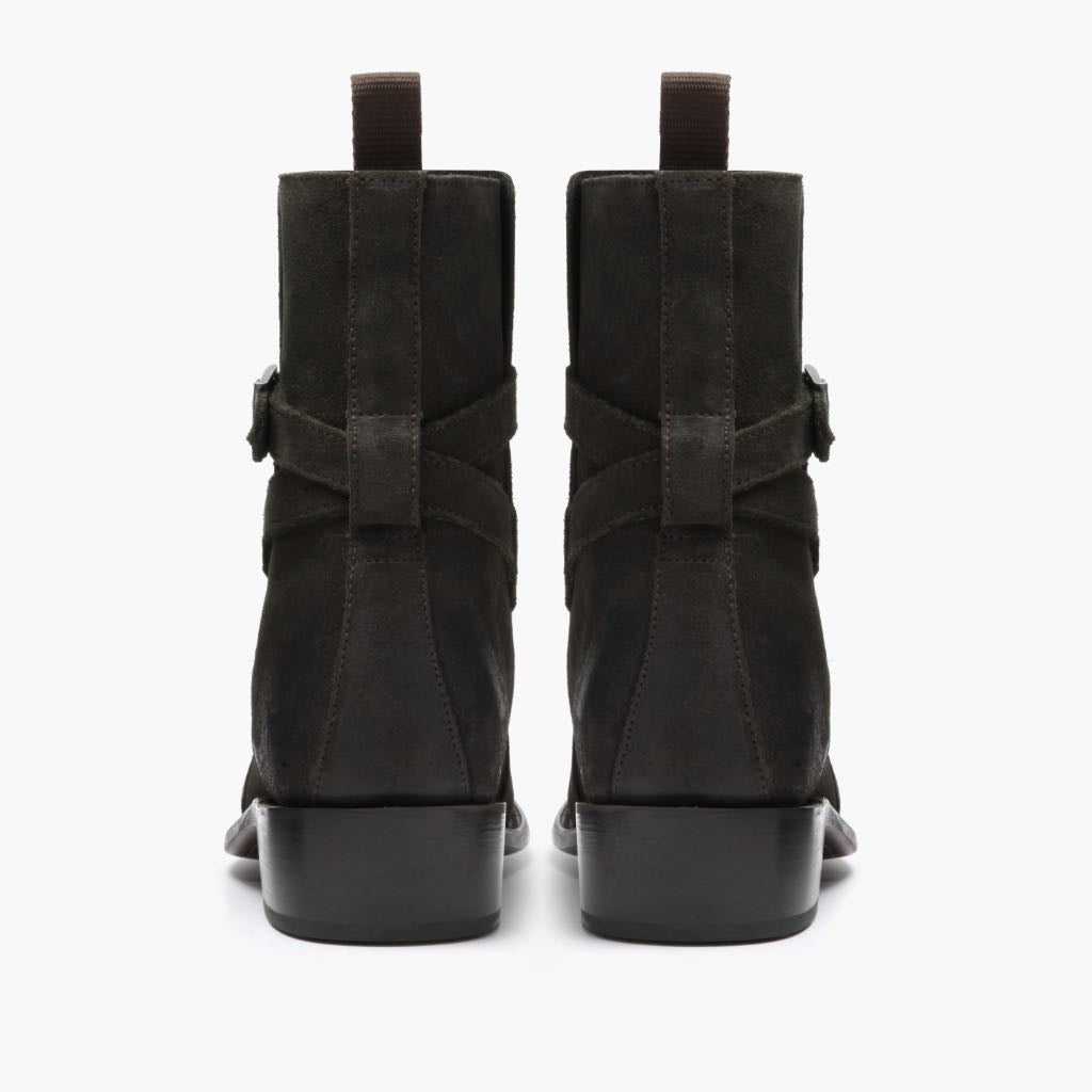 Rogue | Dark Olive Suede - Image 3